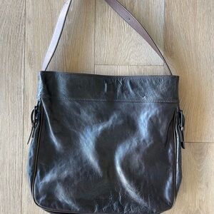 Calvin Klein Brown Leather Bag